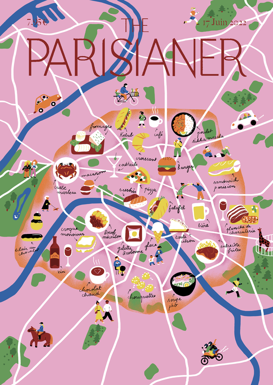 The Parisianer Maps: Paris Gourmand