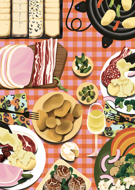 Affiche Raclette pour Signal Crest