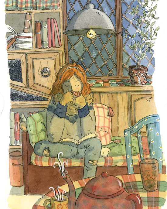 Thé chaud dans un pub Irlandais