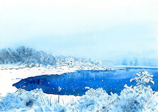 La Corse en hiver - Commande de La P'tite usine