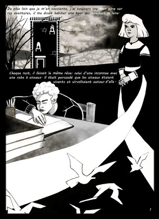 Bd -Le fantôme de mon coeur-page 1