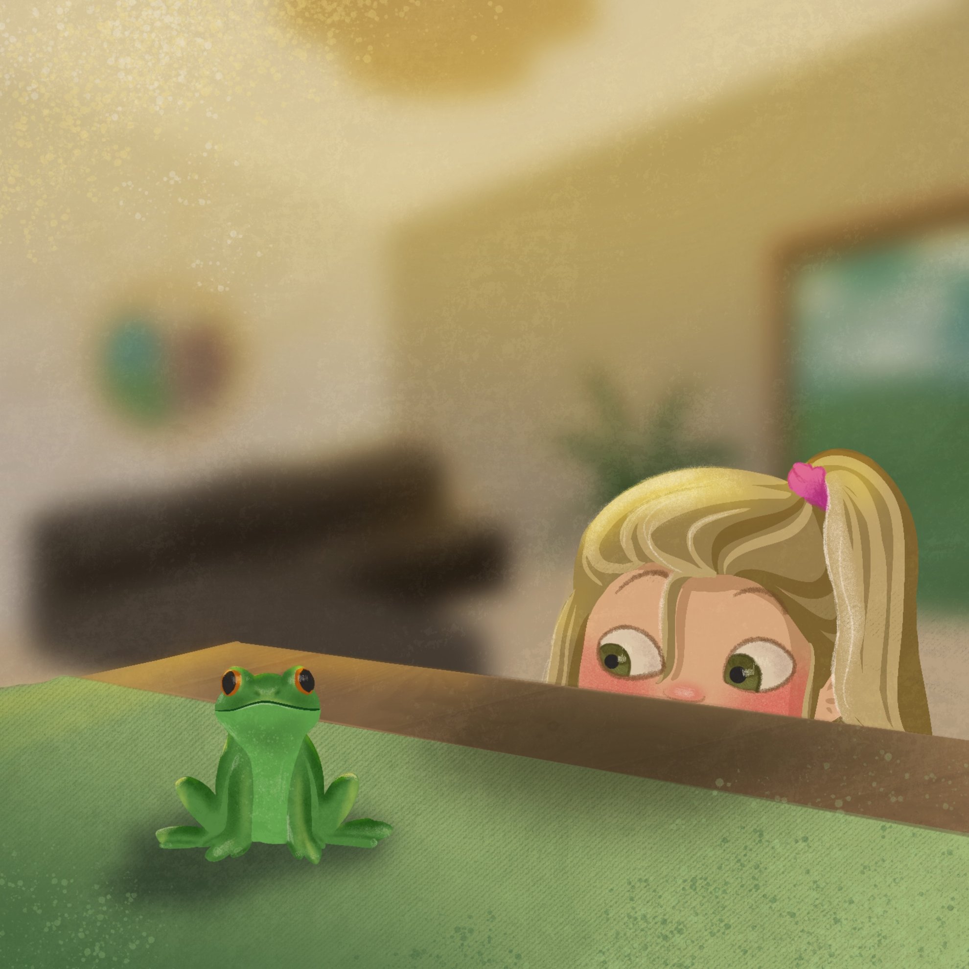 Grenouille Emma - léa dautrevaux - illustrateurs-jeunesse