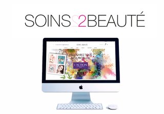 Création du logo pour le site de vente en ligne de cosmétiques Soins2beauté
