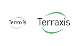 Evolution et modernisation du logo de la société cosmétique Terraxis