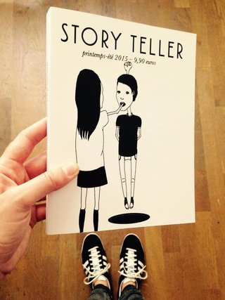 Illustration de couverture de la revue Story Teller #2