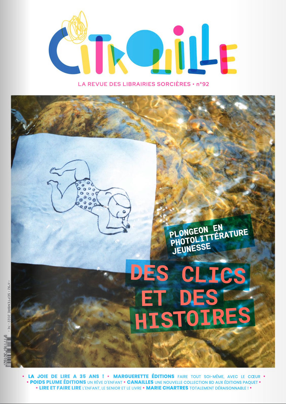 Couverture du magazine Citrouille