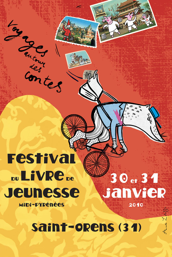 Affiche du salon du livre de St-Orens