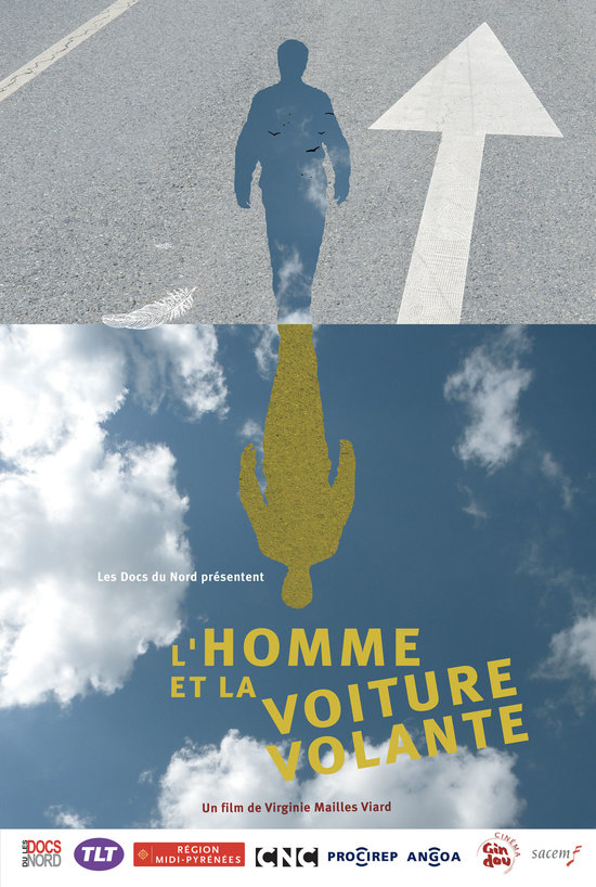 Affiche de film : l'Homme et la voiture volante