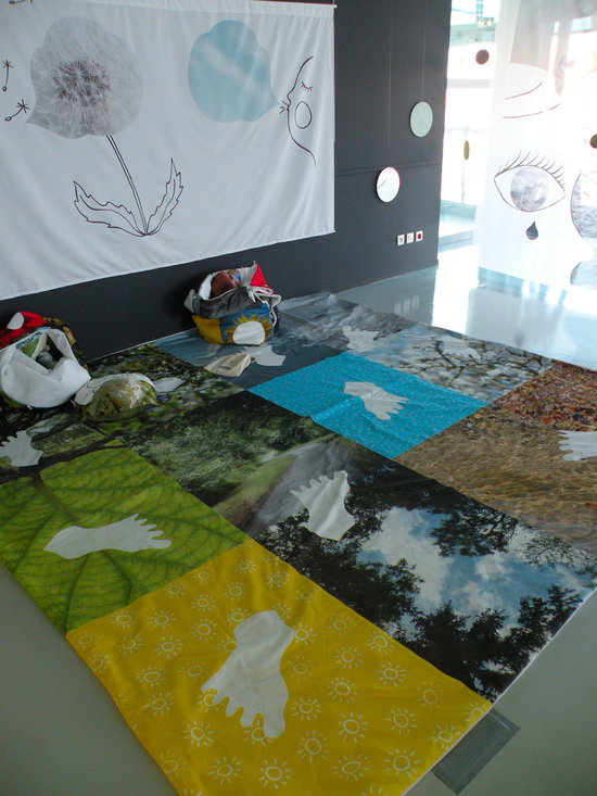Des tapis et des tissus muraux