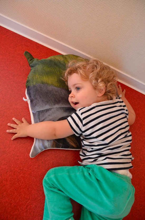 Je suis Tout un jeu : le coussin " câlin "
