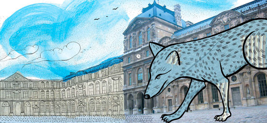 Le loup du Louvre - Atelier du poisson soluble - 2006