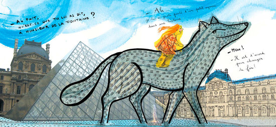 Le loup du Louvre - Atelier du poisson soluble - 2006
