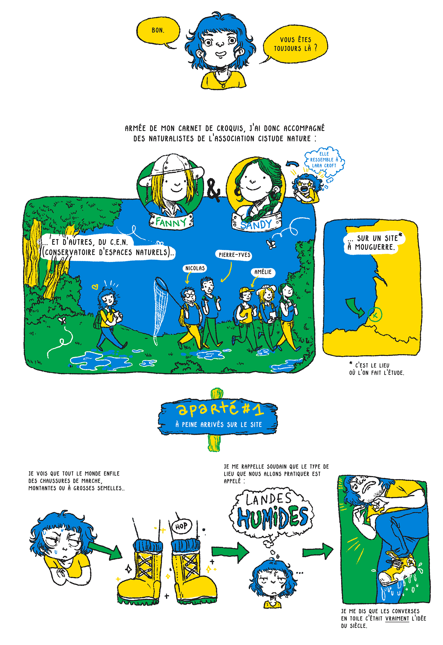 Reportage graphique (extrait p.1)