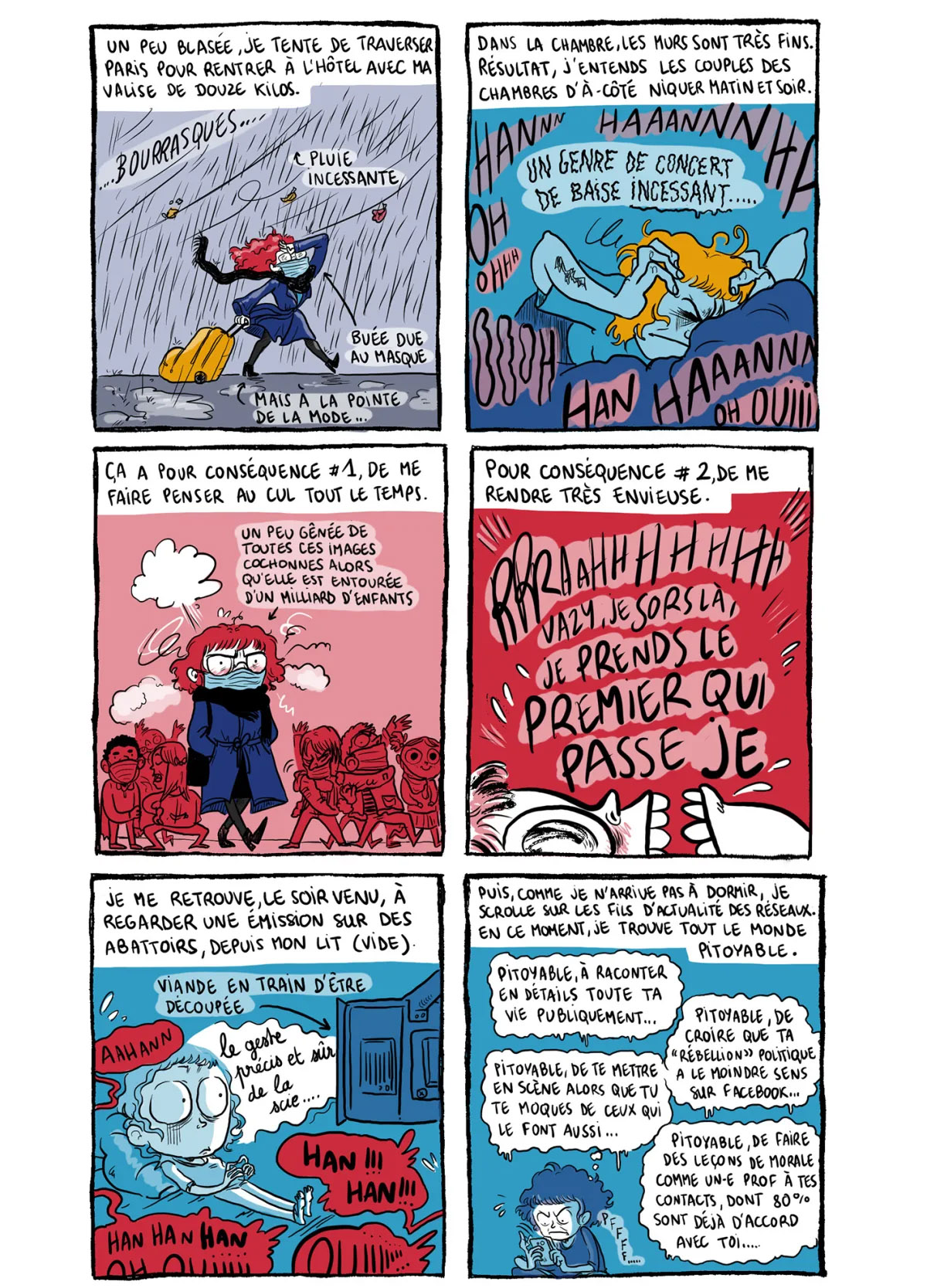 Participation à la Gazette #1 de la Journée Mondiale (libre) de l’Autobiographie en Bande dessinée, organisée avec Denis Vierge