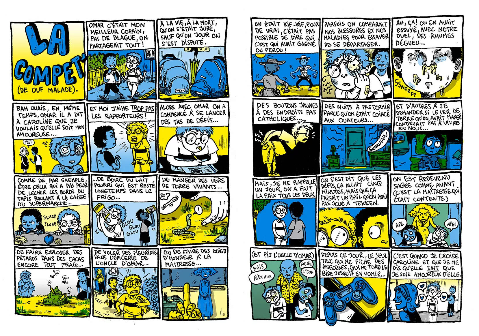 Planches extraites de