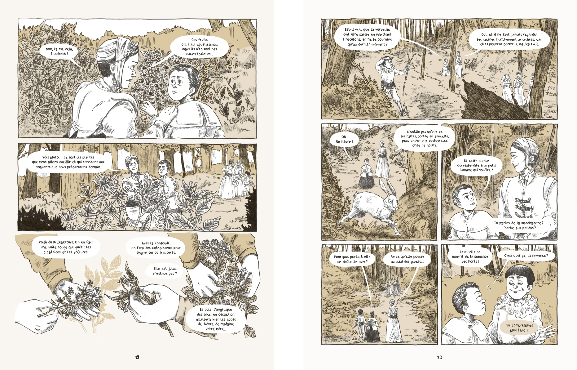 Planches extraites de