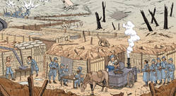 les tranchées - Antoine Rivalan-illustrateur