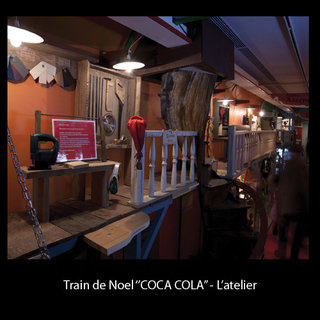 Train de Noel Coca-Cola