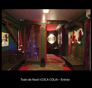 Train de Noel Coca-Cola