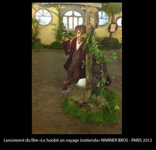 Lancement du film "Le Hobbit : un voyage inattendu"