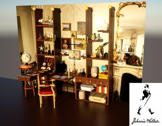 Cabinet de curiosités Johnnie Walker