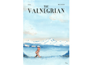 The Valnegrian : vue sur le Mont Blanc.
