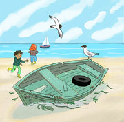 AS.Lanquetin.Boat-seagull-chidren.jpg