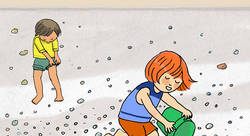 AS.lanquetin.crab-girl-beach.jpg - Anne-Sophie Lanquetin-illustrateur jeunesse