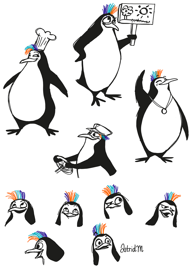 pingouins - travail perso