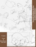 "La petite brodeuse de rêves" - croquis