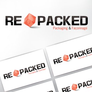 Création d'un logo, Packaging et façonnage