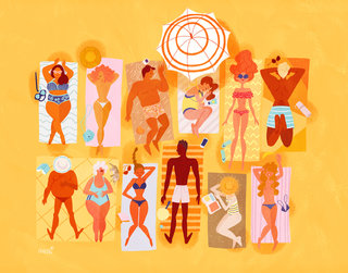 beach bodies - body positive - corps - acceptation
