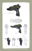 - Retro Sci Fi Girl - Gun