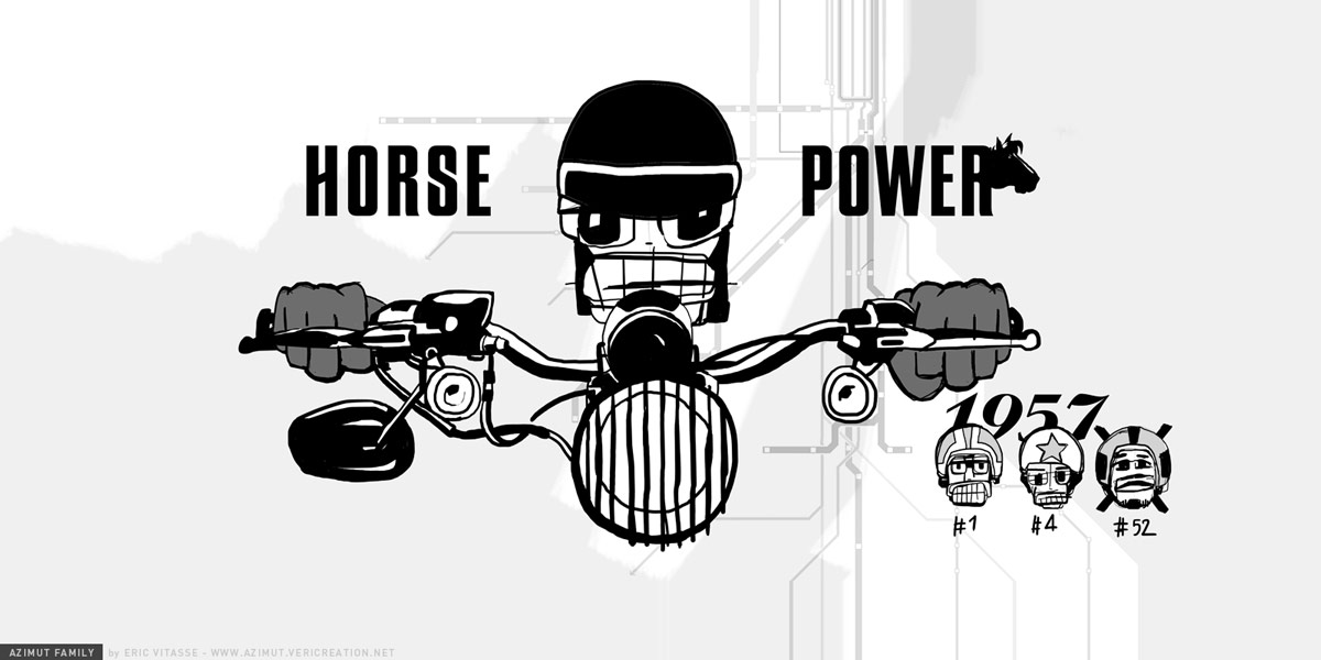 Horse Power [ Micky ] - Illustration