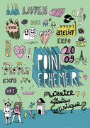 Affiche Point Ephémère 2009