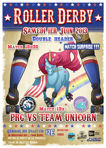 Affiche2.jpg<br/><span>Paris Roller Girls vs Team Unicorn de Madison, USA</span>