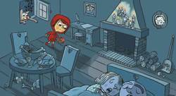 Les contes perchés de Chacha - Corinne BARET-illustrateur jeunesse