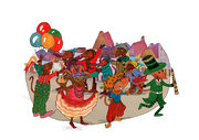 Mars et son carnaval