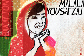 Portrait Malala YOUSAFZAI