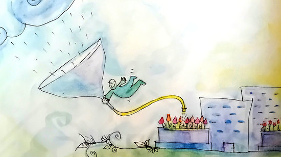 Acrylique Charte développement durable (illus. page intérieure)