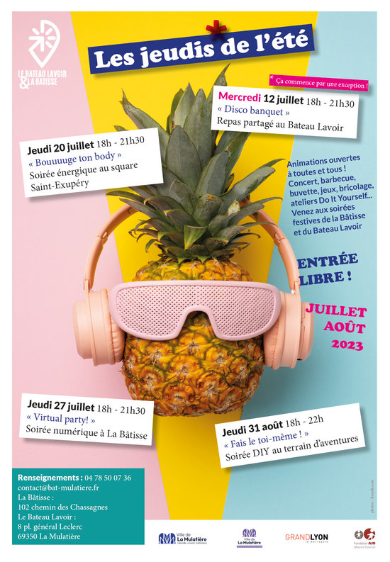 Affiche Les jeudis de l'été