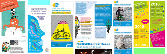 Marque-page, livrets, affiches...