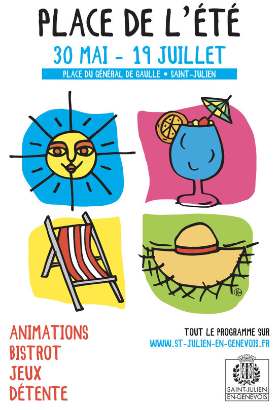 Illustrations Affichette (dessin vectorisé/colorisé)