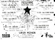 Verso Programme Sérigraphié
