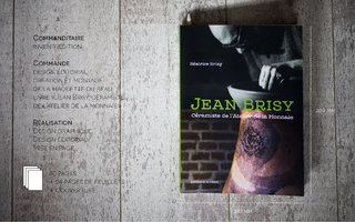 Maquette du livre Jean Brisy
