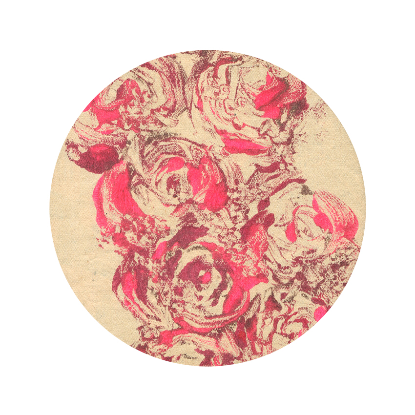 Bouquet de roses II (2024) 10x10 cm