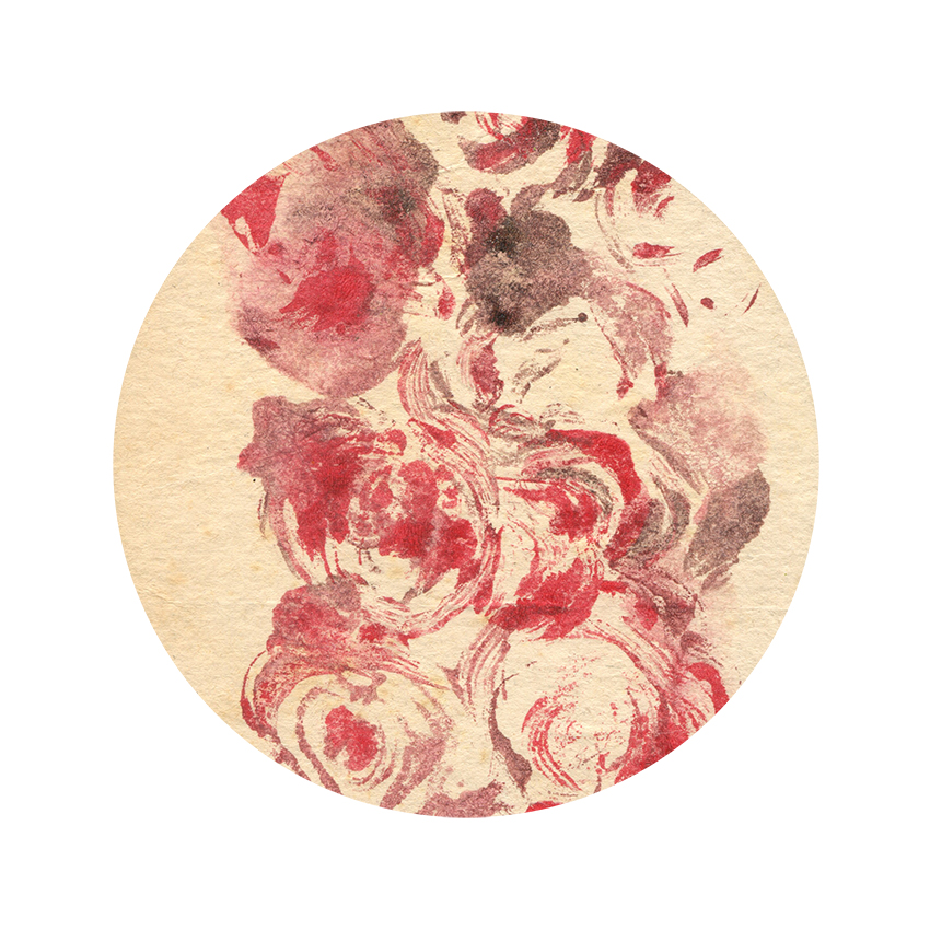 Bouquet de roses (2024) 10x10 cm