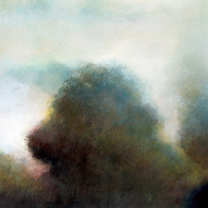 Comme un nuage III (2022) - 30x30 cm