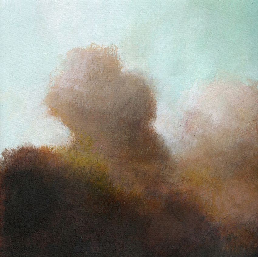 Comme un nuage V (2022) - 20x20 cm