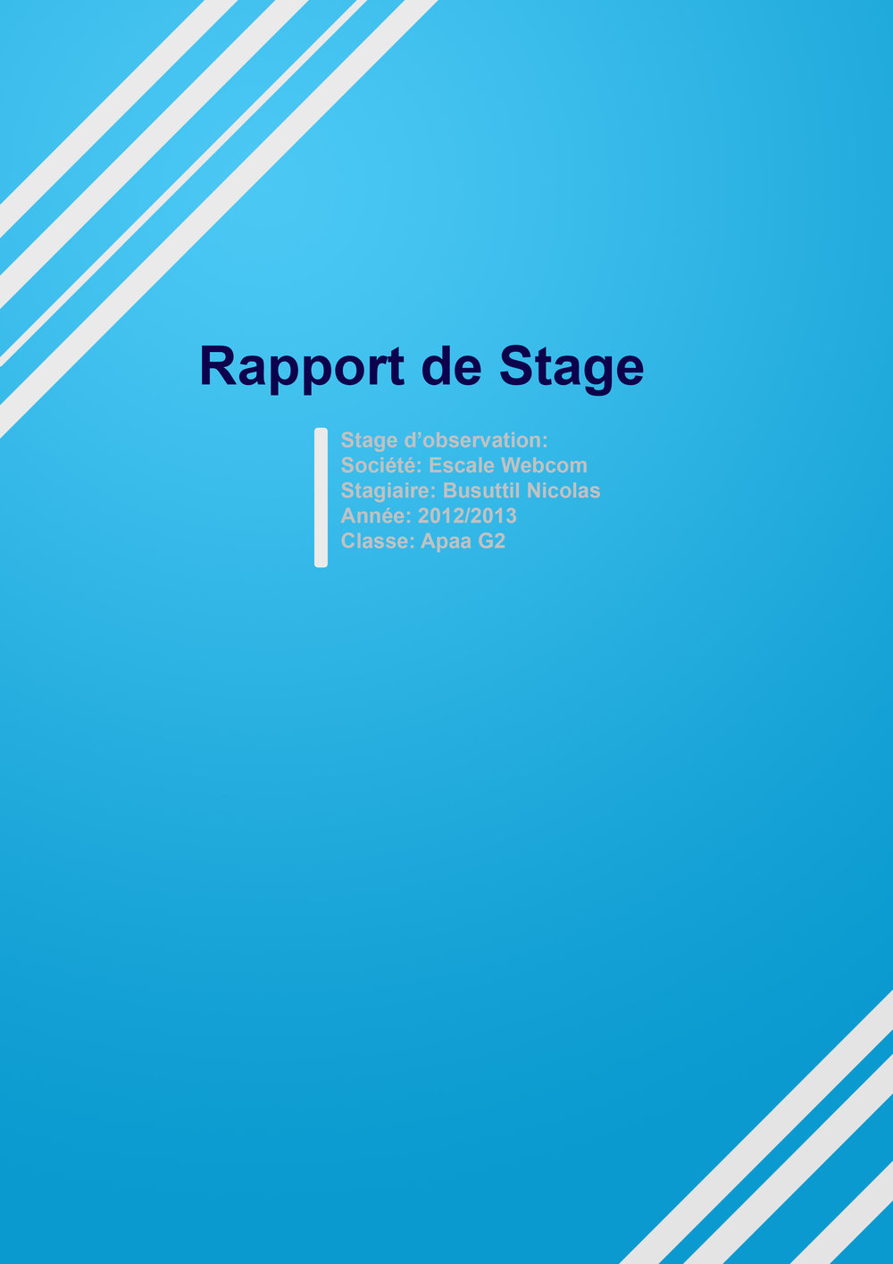 Page de